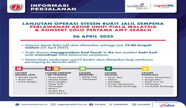 2604 LRT LANJUT OPERASI 2