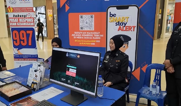 Jenayah siber di Melaka: Kerugian RM43.7 juta dicatat setakat September